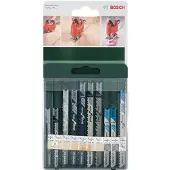 Bosch Stichsägeblatt-Set mit U-Schaft, 10-tlg.