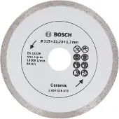 Bosch Powertools Diamanttrennscheibe für Fliesen - 2607019472