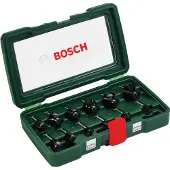 Bosch 12-teiliges HM-Fräser-Set (1/4" Schaft)