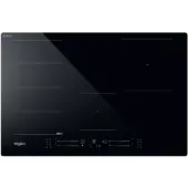 Whirlpool WF S7977 CPNE, Schwarz, Integriert, 77 cm, Zonen-Induktionskochfeld, Glaskeramik, 4 Zone(n)