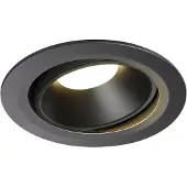 SLV NUMINOS MOVE XL 1003721 LED-Einbauleuchte 37 W Warmweiß Schwarz