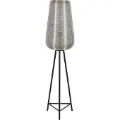 Light & Living - Stehleuchte ADETA - Ø37x147cm - Silber