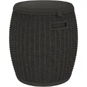 Super Merchant 4-in-1 Gartenbox Schwarz Polypropylen