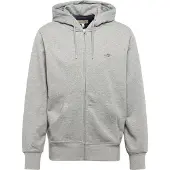 Gant Kapuzensweatjacke "REG SHIELD FULL ZIP HOODIE" mit Logostickerei auf der Brust