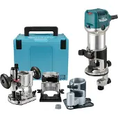 Makita RT0702CX3J - Trimmrouter - 710 W - Klemmbuchse