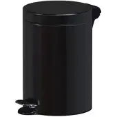 Alda Treteimer Mülleimer 5 Liter Abfalleimer Papierkorb F611A schwarz