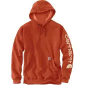 Carhartt Hoodie K288 Logo Sweatshirt Herren Green Slate-M