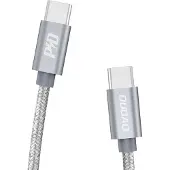 Dudao Kabel USB USB-C - 1 m Szary 80080, 1 m, USB C, USB C, Grau