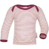 Engel - Baby-Schlupfhemd Langarm - Merinounterwäsche Gr 62/68 rosa