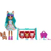 Enchantimals Baby Best Friends HLK86, Modepuppe, Weiblich, 4 Jahr(e), Junge/Mädchen, 65 mm, Mehrfarbig