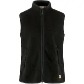 Fjällräven Vardag Pile Fleece Vest W Damen Fleeceweste ärmellos schwarz L