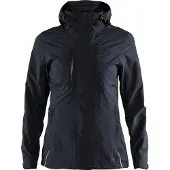 Craft Damen Urban Regenjacke mit abnehmbarer Kapuze, wasserdicht und atmungsaktiv