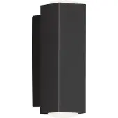 FISCHER&HONSEL GMBH LED-Wandleuchte Carlo, Quaderform, up/down schwarz