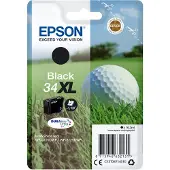 Epson Golf ball 34XL Golfball DURABrite Ultra Single Black Tinte, High (L) Yield, Schwarz, Tinte auf Pigmentbasis, 16,3 ml, 1 Stück(e), 1100 Seiten