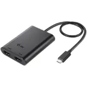 I-Tec USB-C 3.1 Dual 4K HDMI Video Adapter, 3.2 Gen 1 (3.1 Gen 1), USB Typ-C, HDMI-Ausgang, 3840 x 2160 Pixel