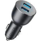 Anker PowerDrive III, Auto, Zigarettenanzünder, Schwarz