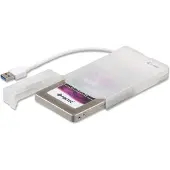 ITEC i-tec MySafe Laufwerksgehäuse - USB 3.0 Host Interface Extern - Weiß - 1 x Gesamtschacht - 1 x 2,5" Schacht - Kunststoff