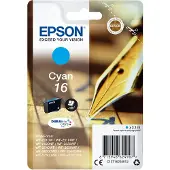 Epson Pen and crossword Singlepack Cyan 16 DURABrite Ultra Ink, Standardertrag, Cyan, 3,1 ml, 1 Stück(e), 165 Seiten, Einzelpackung