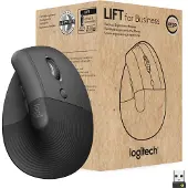Logitech Lift Kabellose Ergonomische Maus