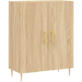 vidaXL Sideboard Sonoma-Eiche 69,5x34x90 cm Holzwerkstoff