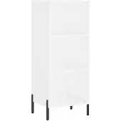 vidaXL Sideboard Weiß 34,5x32,5x90 cm Holzwerkstoff