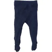 Joha - Kid's Leggings with Foot - Merinounterwäsche Gr 80 blau