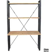 Benoa Highboard Britt mit Schreibtischfunktion 200cm - Hellbraun