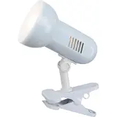 Globo Klemmleuchte Basic, weiß, verstellbar
