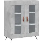 vidaXL Sideboard Betongrau 69,5x34x90 cm Holzwerkstoff
