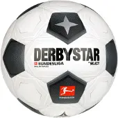 Derbystar Bundesliga Brillant Replica Classic v23 Trainingsball Weiss Schwarz F023