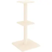vidaXL Kratzbaum mit Sisal-Kratzsäulen Creme 73 cm