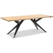 Set One By Musterring Gartentisch "Freilicht Holland", braun (natur, anthrazit, anthrazit, teak), B:240cm H:76cm T:95cm, Tische, Gartentisch, In drei Größen (220, 240, 280 cm) für flexible Outdoor-Lösungen