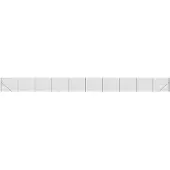 vidaXL Maschendrahtzaun mit Bodenflansch Anthrazit 1,6x25 m