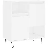 vidaXL Sideboard Weiß 60x35x70 cm Holzwerkstoff