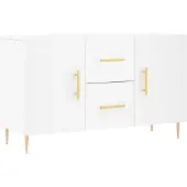 vidaXL Sideboard Weiß 100x36x60 cm Holzwerkstoff