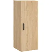 vidaXL Wandschrank Sonoma-Eiche 34,5x34x90 cm