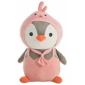 Big Buy Cooking Plüschtier Kit Pinguin Rosa 80 cm