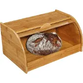 Zassenhaus Brotkasten, Brotkiste aus Bambus, Maße ( L x B x H): 40 x 26 x 20 cm