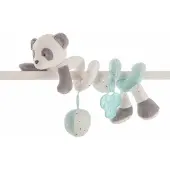 Big Buy Cooking Weich-Spielzeugspirale Pandaknochen türkis 25cm