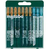 Metabo Stichsägeblattsortiment - SP 10-teilig, für Holz+Metall+Kunststoffe