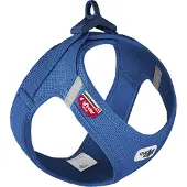 Curli Clasp Vest Harness Air-Mesh Blau XS