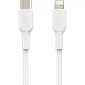 Belkin BOOST CHARGE USB-C auf Lightning Kabel, Weiß, 1m