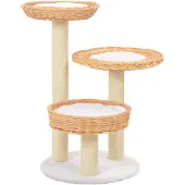 vidaXL Katzen-Kratzbaum Sisal Natürliches Weidenholz