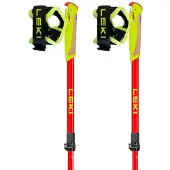 LEKI - Kid's Ultratrail FX Junior - Trailrunning Stöcke Gr 95-110 cm beige/gelb