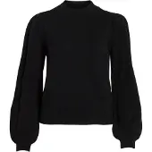 Vila Stehkragen Strickpullover