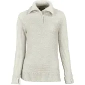 Bergans Pullover Ulriken Jumper Damen Vanilla White-XL