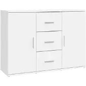 Super Merchant Sideboard Weiß 91x29,5x65 cm Holzwerkstoff