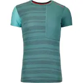 Ortovox - Women's 185 Rock'N'Wool Short Sleeve - Merinounterwäsche Gr S türkis
