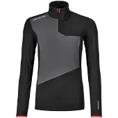 Ortovox Fleece Light Zip Neck W Damen Pullover Fleecesweatshirt schwarz M