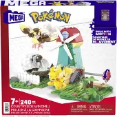 Mega Windmühlen-Farm mit Pickachu, Konstruktions-Spielzeug mit Figuren